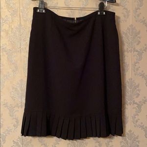 Black Ruffled Skirt